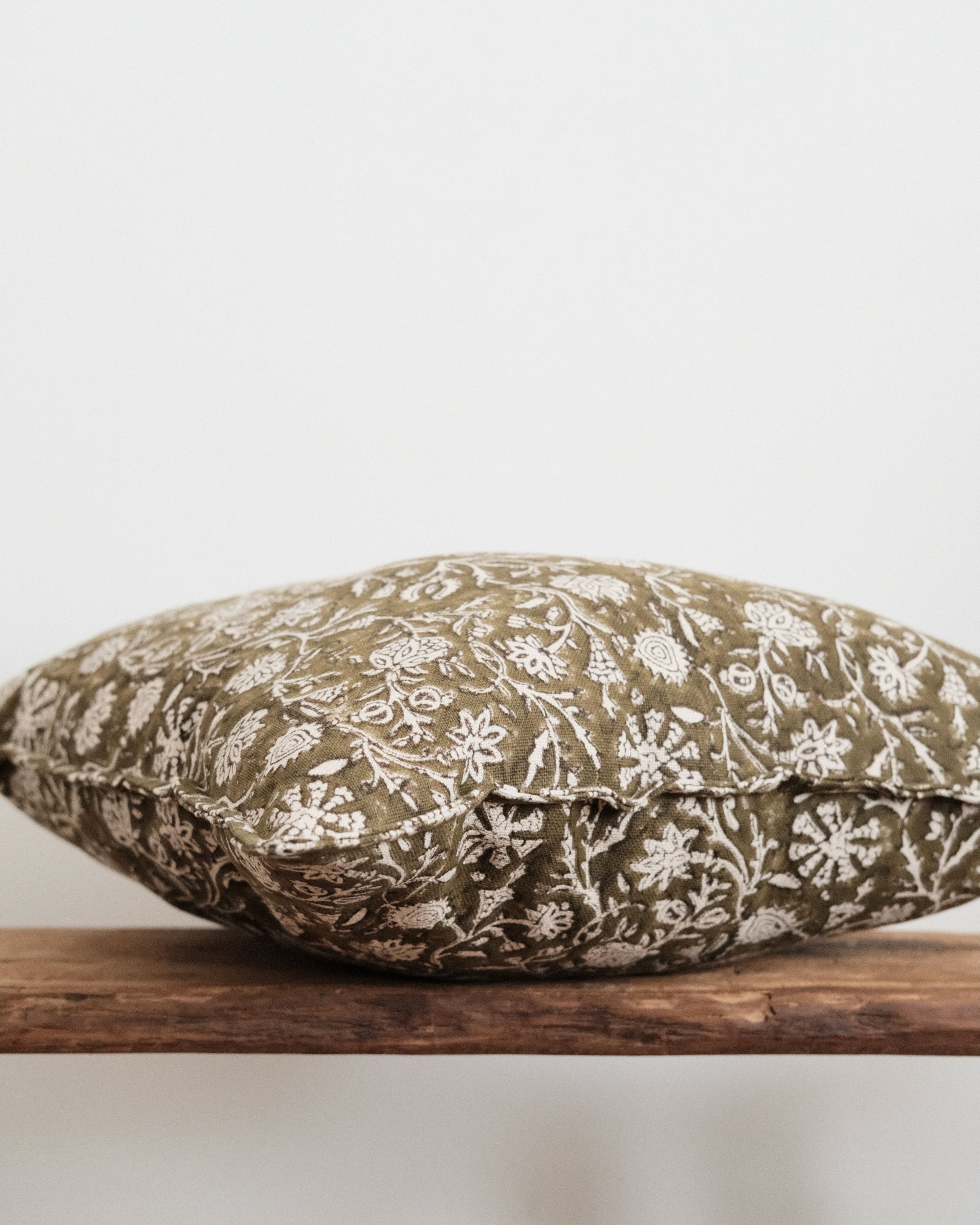 Arti Block Print Cushion Cover