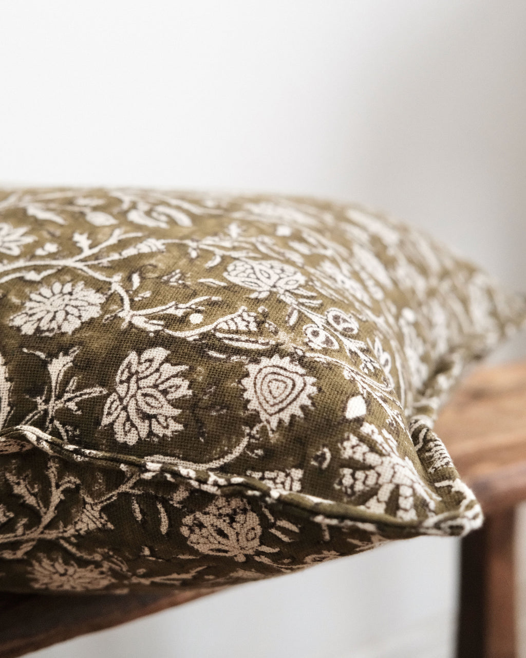 Arti Block Print Cushion Cover