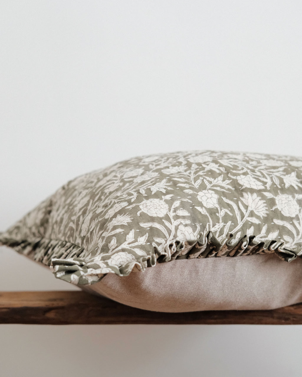 Navi Block Print Cushion Cover