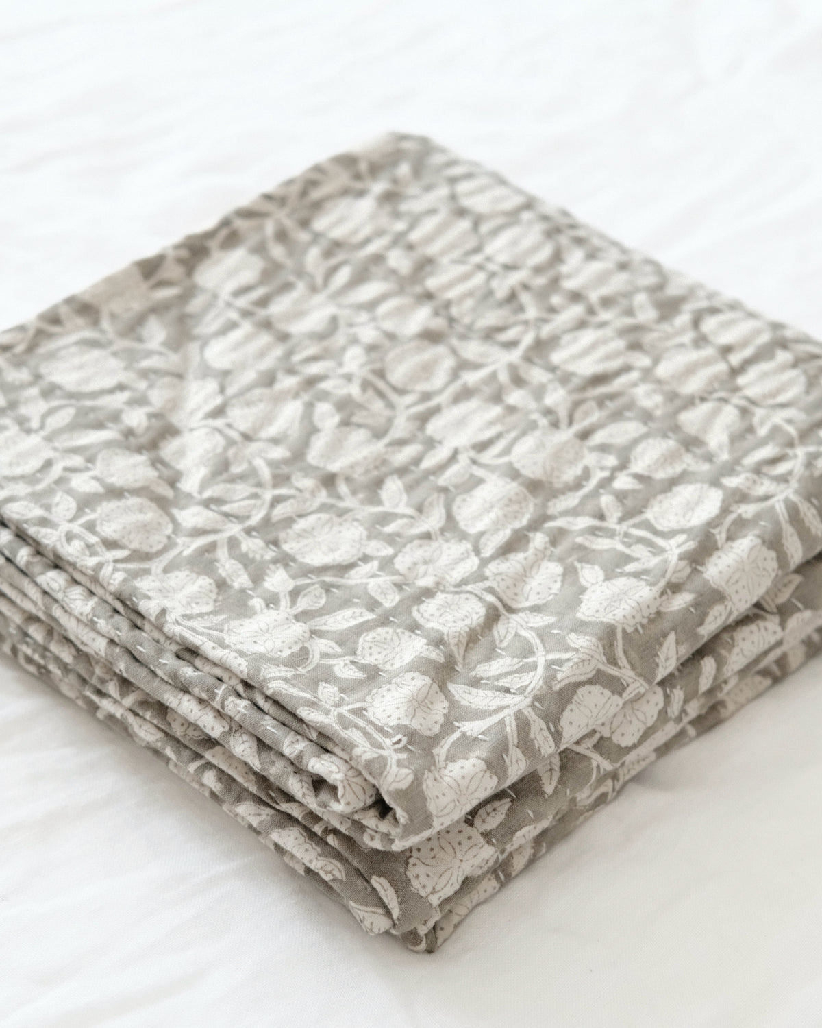 Shivanna Block Print Bedspread