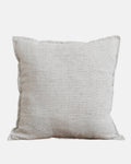 Freja Cushion Cover Ivory with Charcoal Stripe