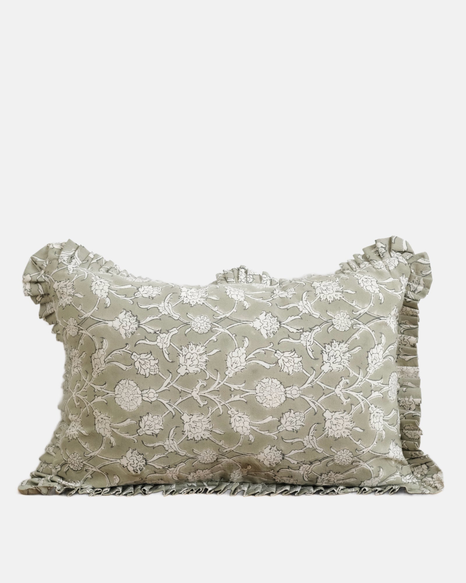 Aria Block Print Cushion Cover