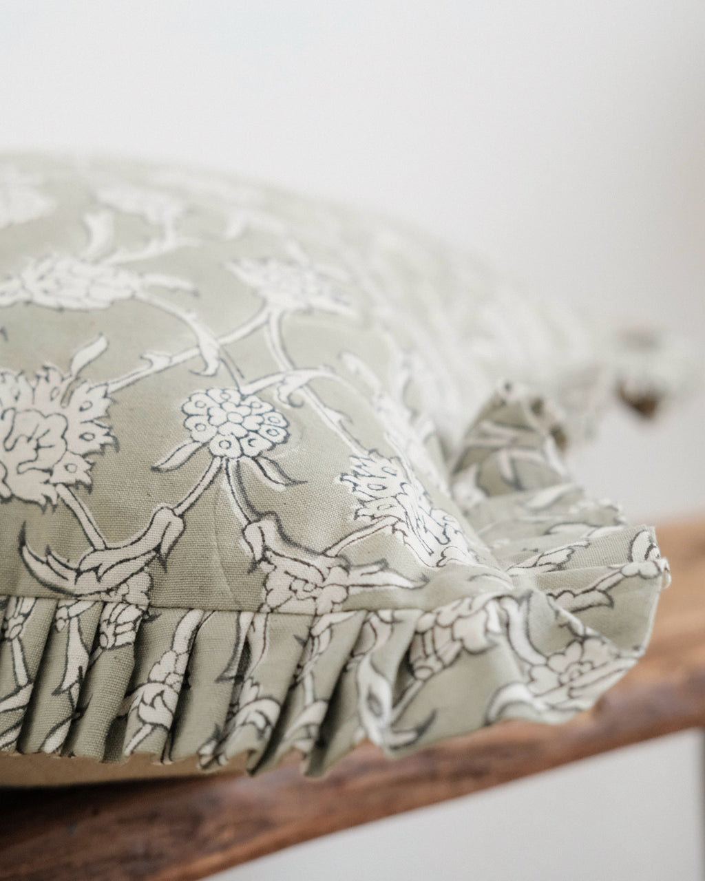 Aria Block Print Cushion Cover
