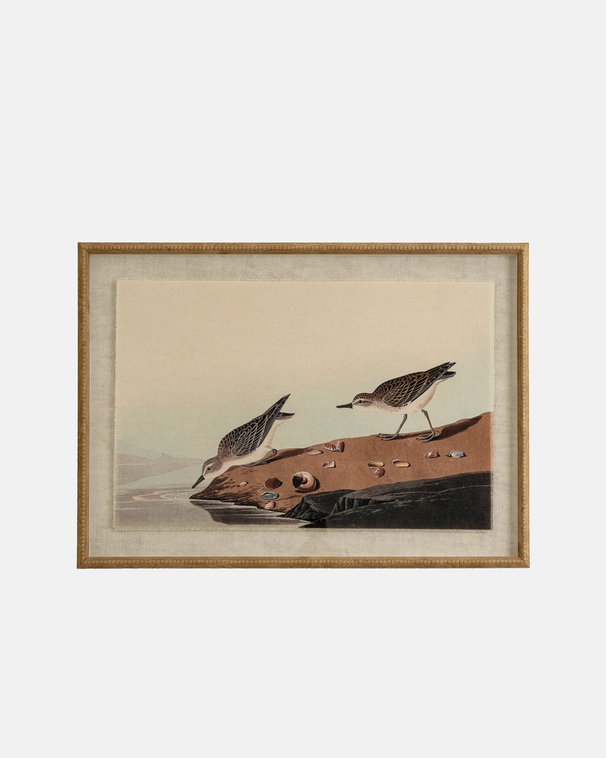 Stints on Linen Framed Print
